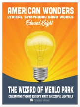 American Wonders: The Wizard of Menlo Park Concert Band sheet music cover